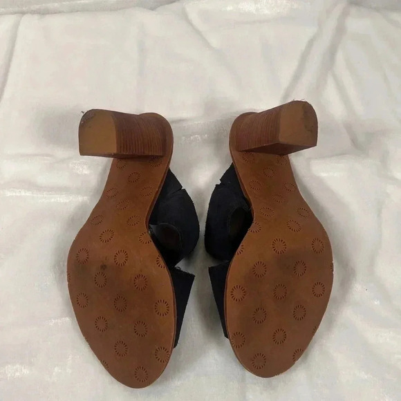 UGG Australia Celia Suede Peep Criss Cross Peep Toe Sandal Size 10 (US) - Picture 8 of 8